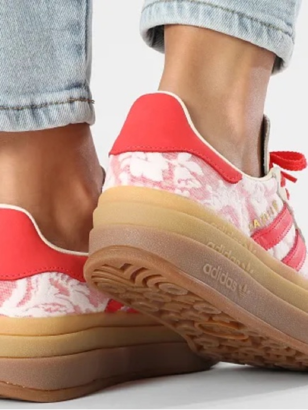 Adidas x Liberty London Gazelle Bold Sneakers - Picture 2 of 7